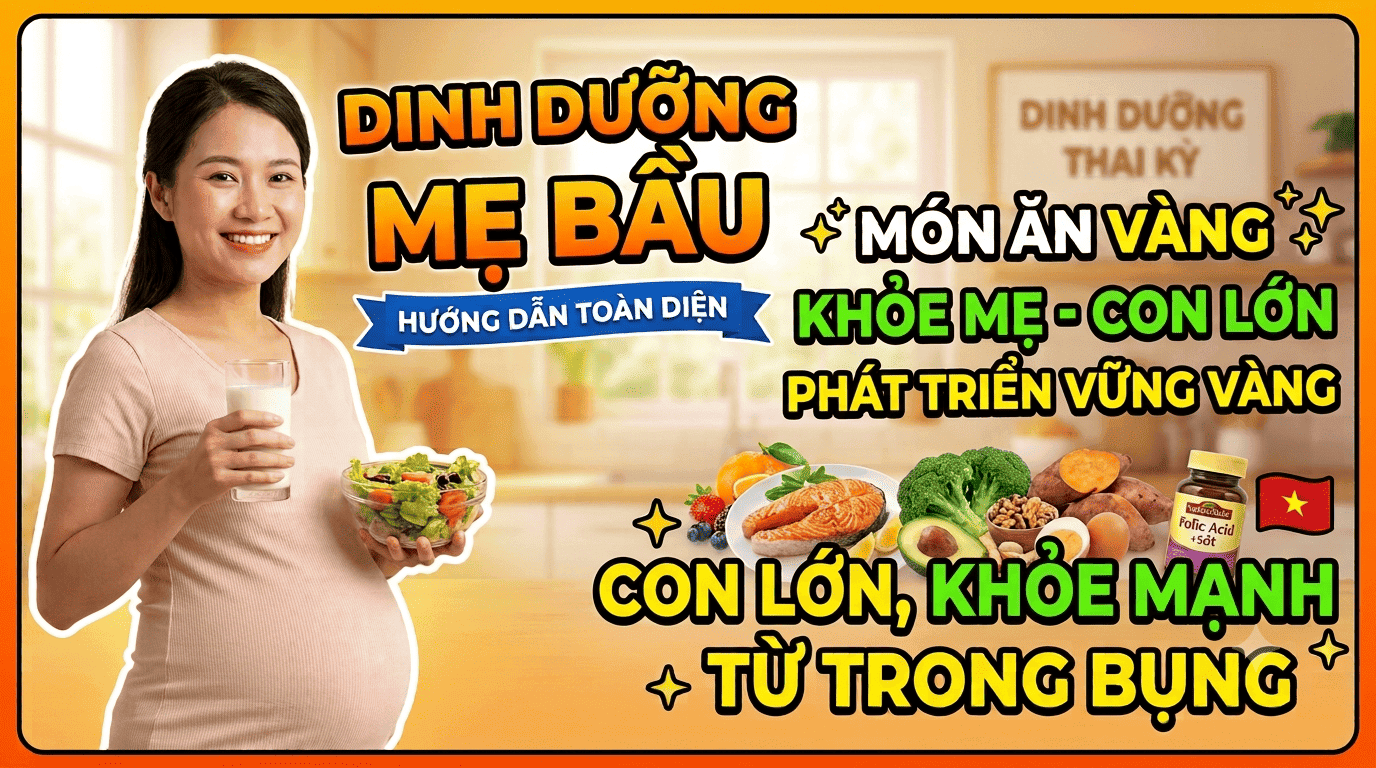 món ăn khỏe mẹ-con lớn