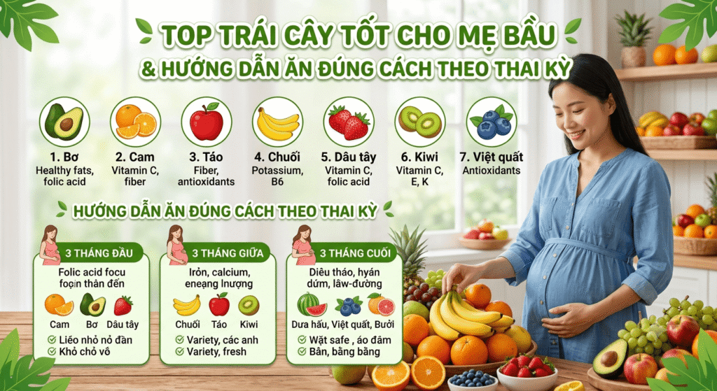 Hoa quả cho mẹ bầu