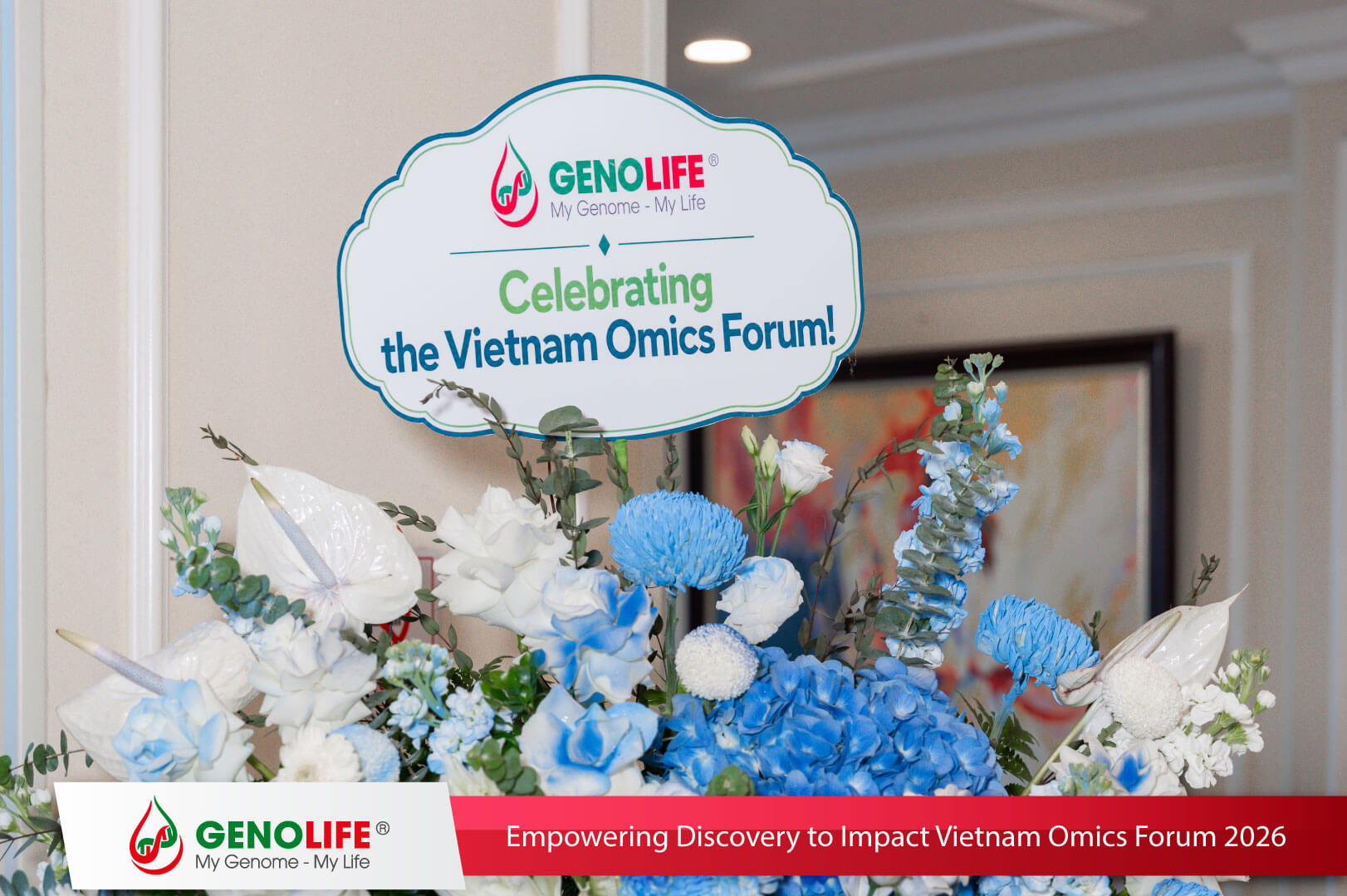 GENOLIFE THAM DỰ VIETNAM OMICS FORUM 2026